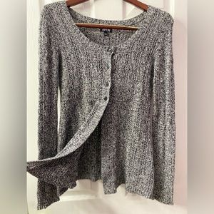 Black and white, APT.9, cardigan sweater. Size Small